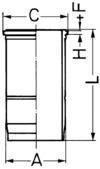 WILMINK GROUP Cilindra čaula WG1021819